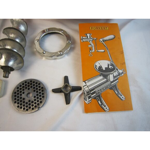 Vintage Porkert 10 Meat Mincer - Grinder - Used - Heavy - Picture 6 of 12